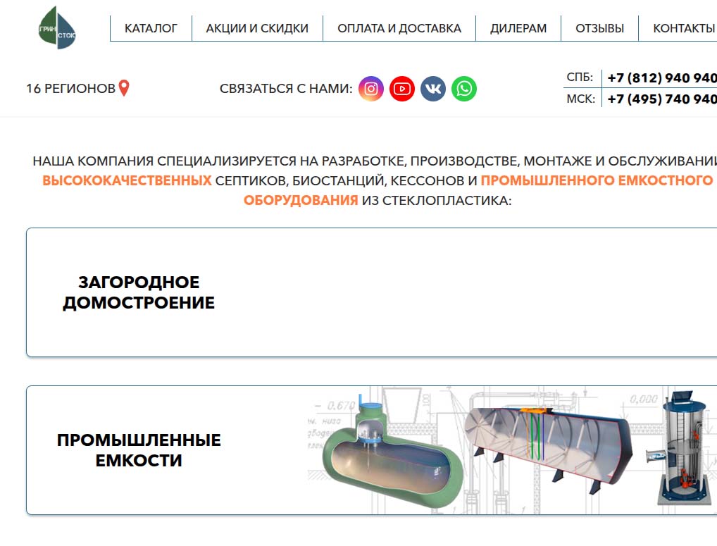 Разработка корпоративного сайта и интернет-магазина в Севастополе, Симферополе и Крыму